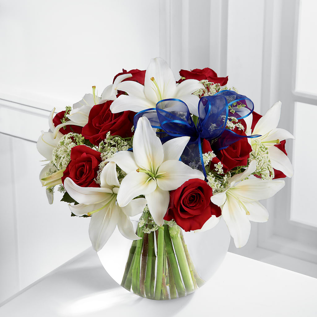 Independence Bouquet – Batavia Stage Coach Florist, Batavia NY