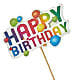 Happy Birthday Pick – Batavia Stage Coach Florist, Batavia NY