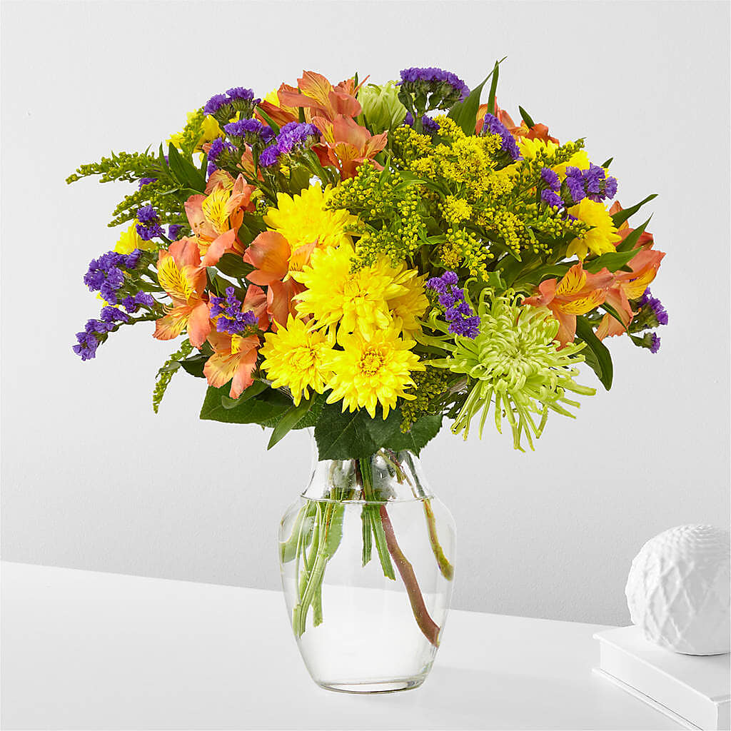 Marmalade Skies Bouquet – Batavia Stage Coach Florist, Batavia NY