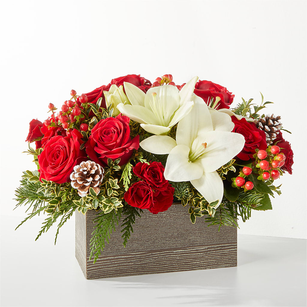 Snowy Wonderland Bouquet – Batavia Stage Coach Florist, Batavia NY