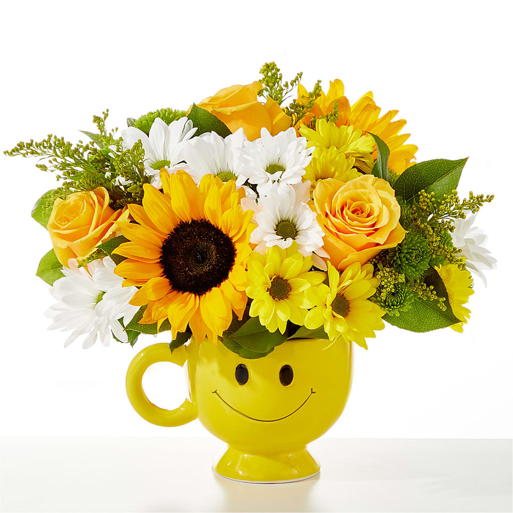Be Happy Bouquet – Batavia Stage Coach Florist, Batavia NY