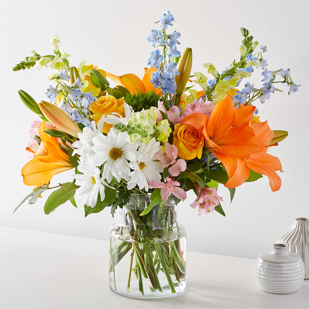Sun Salutation Bouquet – Batavia Stage Coach Florist, Batavia NY
