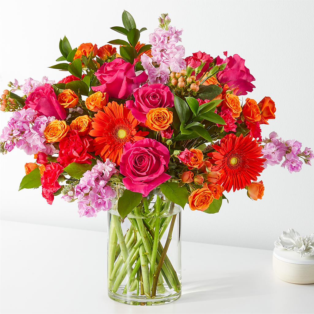 Fiesta Bouquet – Batavia Stage Coach Florist, Batavia NY