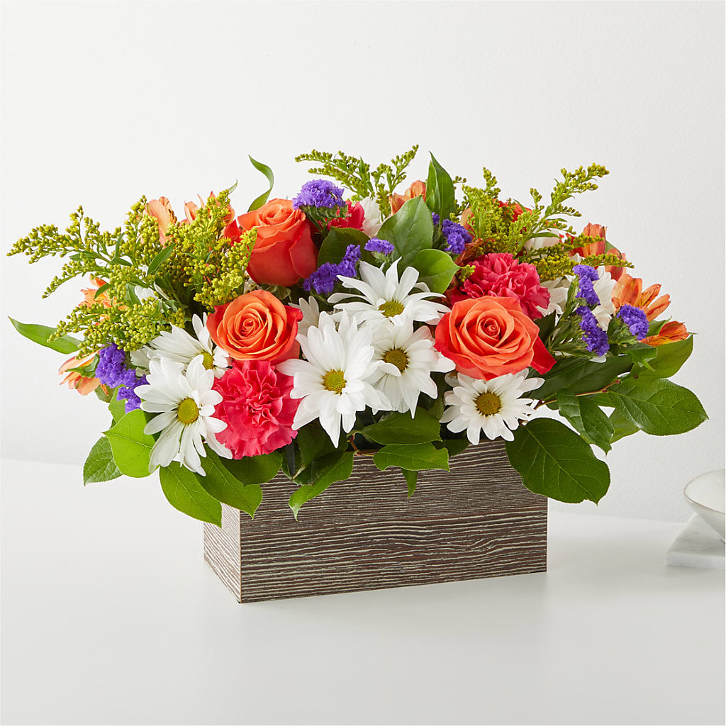 Oopsie Daisy Box Bouquet – Batavia Stage Coach Florist, Batavia NY