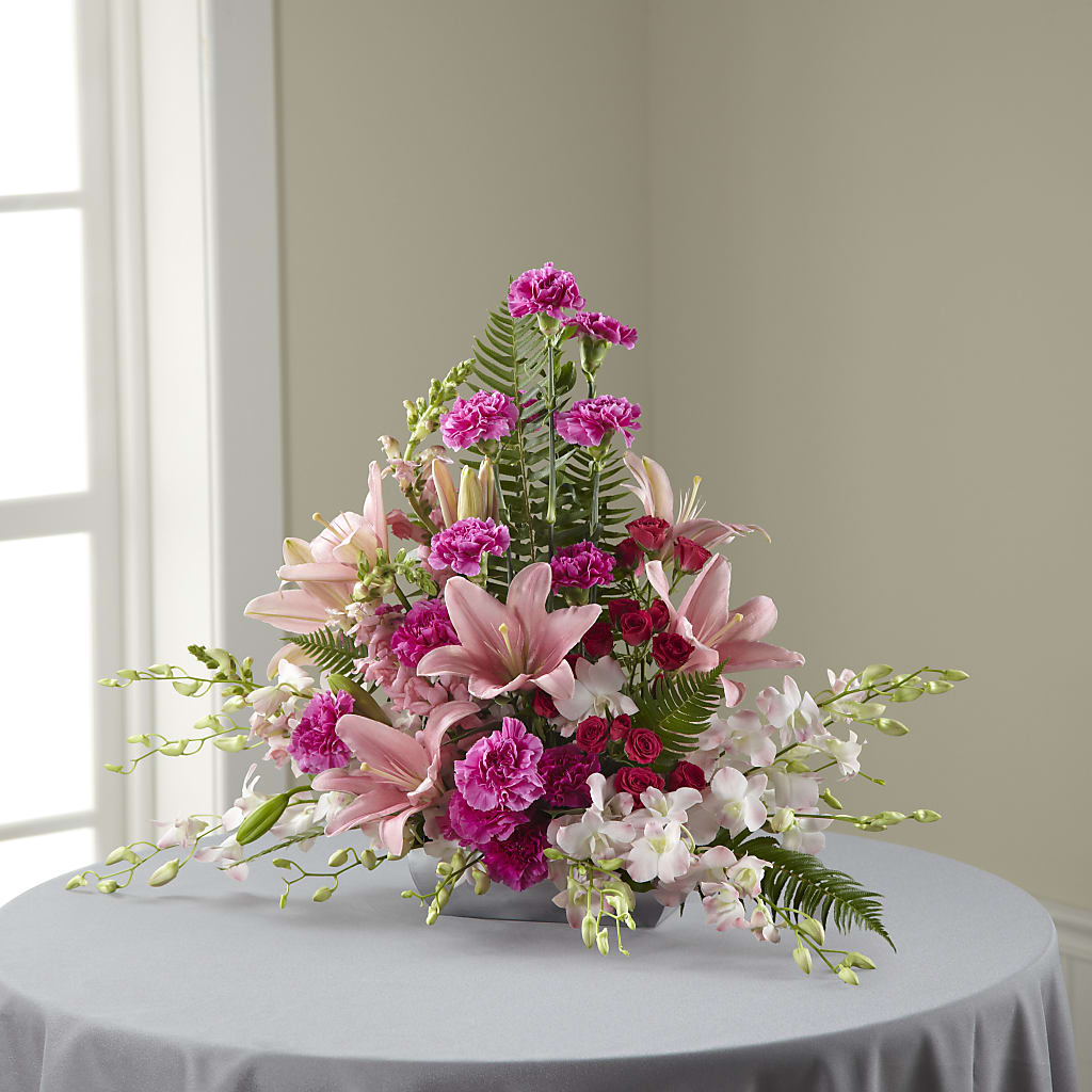 Uplifting Moments Arrangement – Batavia Stage Coach Florist, Batavia NY
