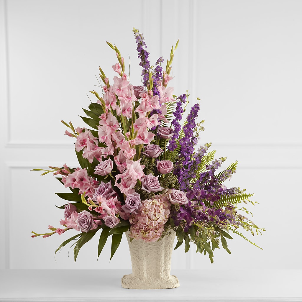 Flowing Garden Arrangement – Batavia Stage Coach Florist, Batavia NY