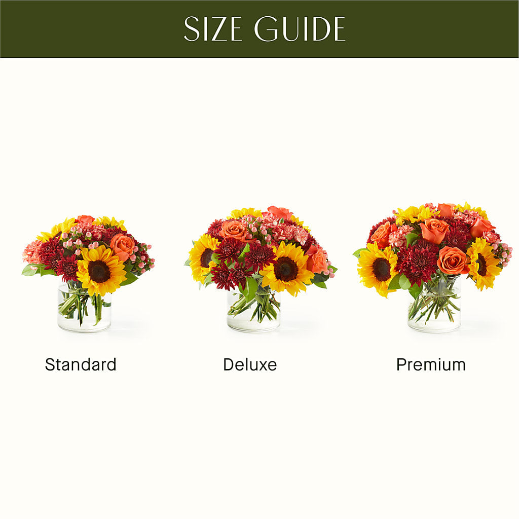 September Sunset Bouquet – Batavia Stage Coach Florist, Batavia NY