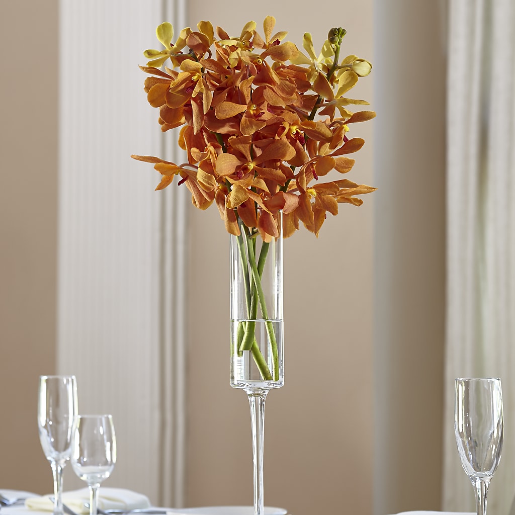 Orange Mokara Bouquet – Batavia Stage Coach Florist, Batavia NY