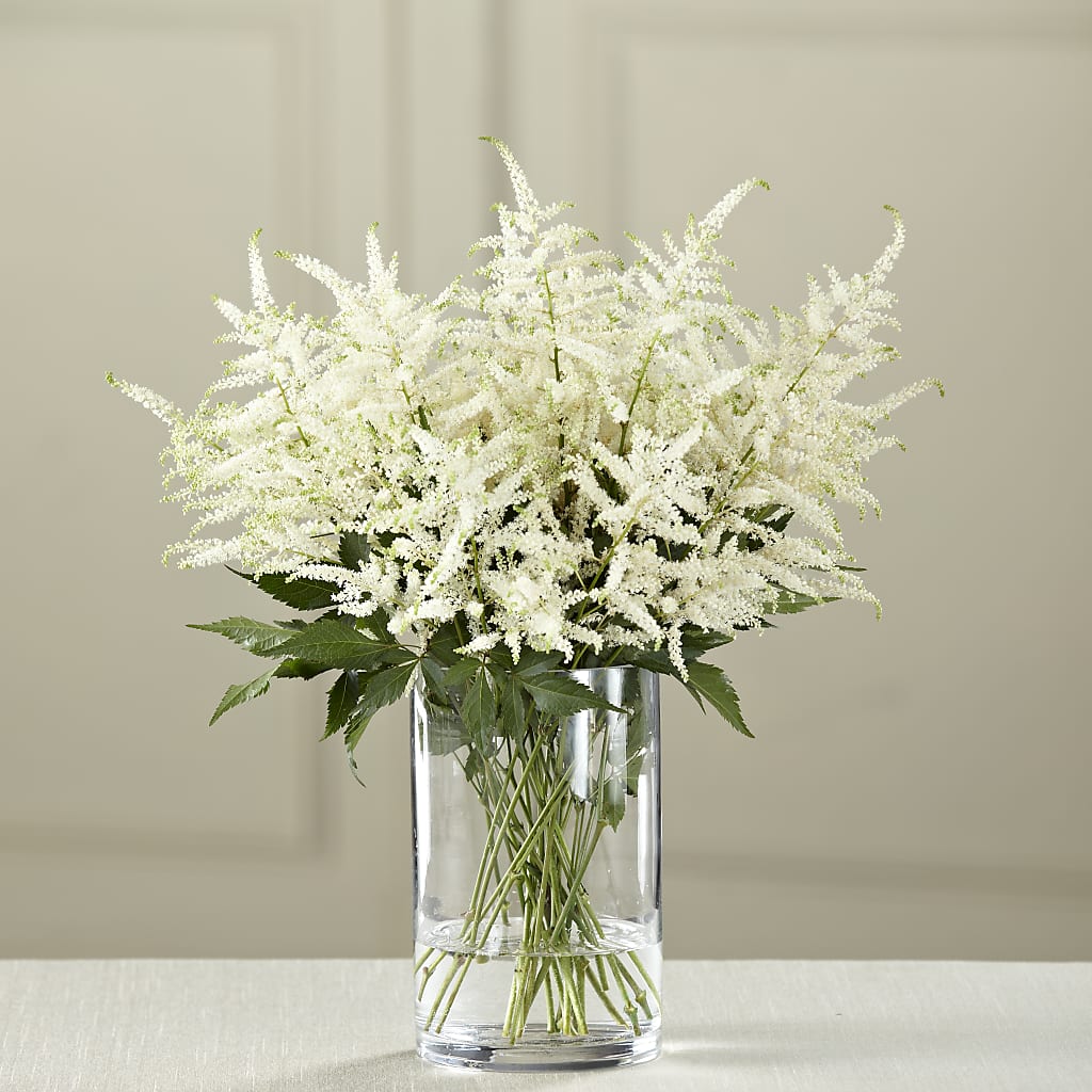 White Astilbe Bouquet – Batavia Stage Coach Florist, Batavia NY