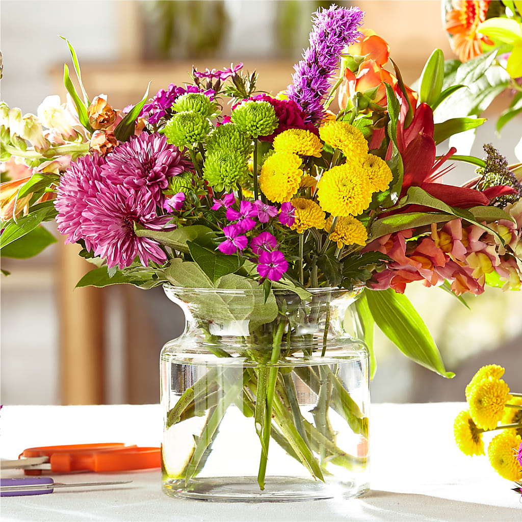 Bold & Bright – A Florist Original –  Batavia Stage Coach Florist, Batavia NY