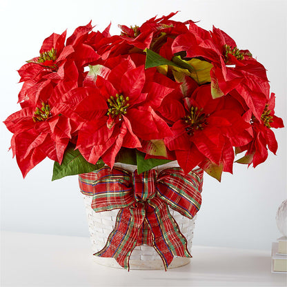 Happiest Holidays Poinsettia –  Batavia Stage Coach Florist, Batavia NY