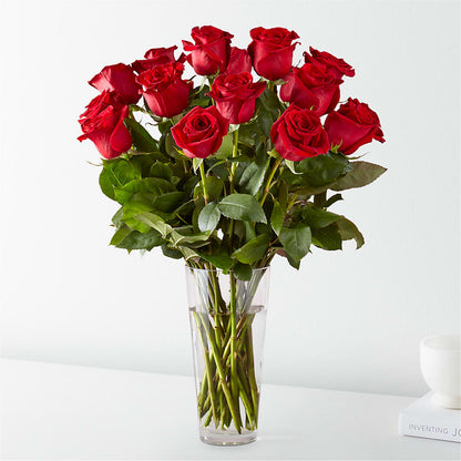 Long Stem Red Rose Bouquet –  Batavia Stage Coach Florist, Batavia NY