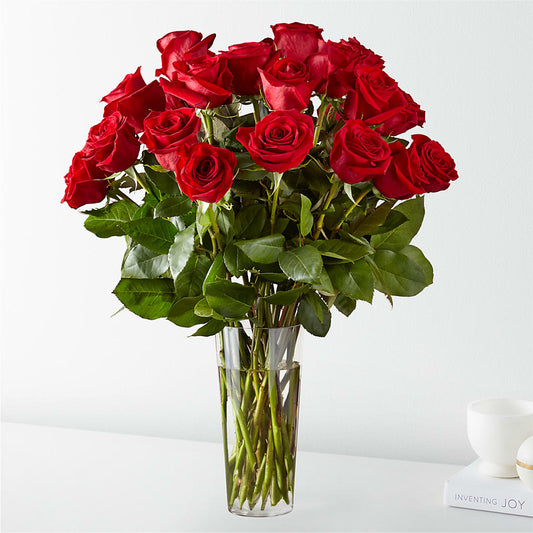Long Stem Red Rose Bouquet –  Batavia Stage Coach Florist, Batavia NY