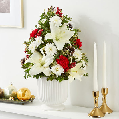 Festive Moments Tree –  Batavia Stage Coach Florist, Batavia NY
