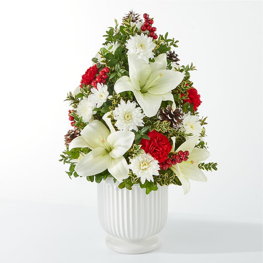 Festive Moments Tree –  Batavia Stage Coach Florist, Batavia NY