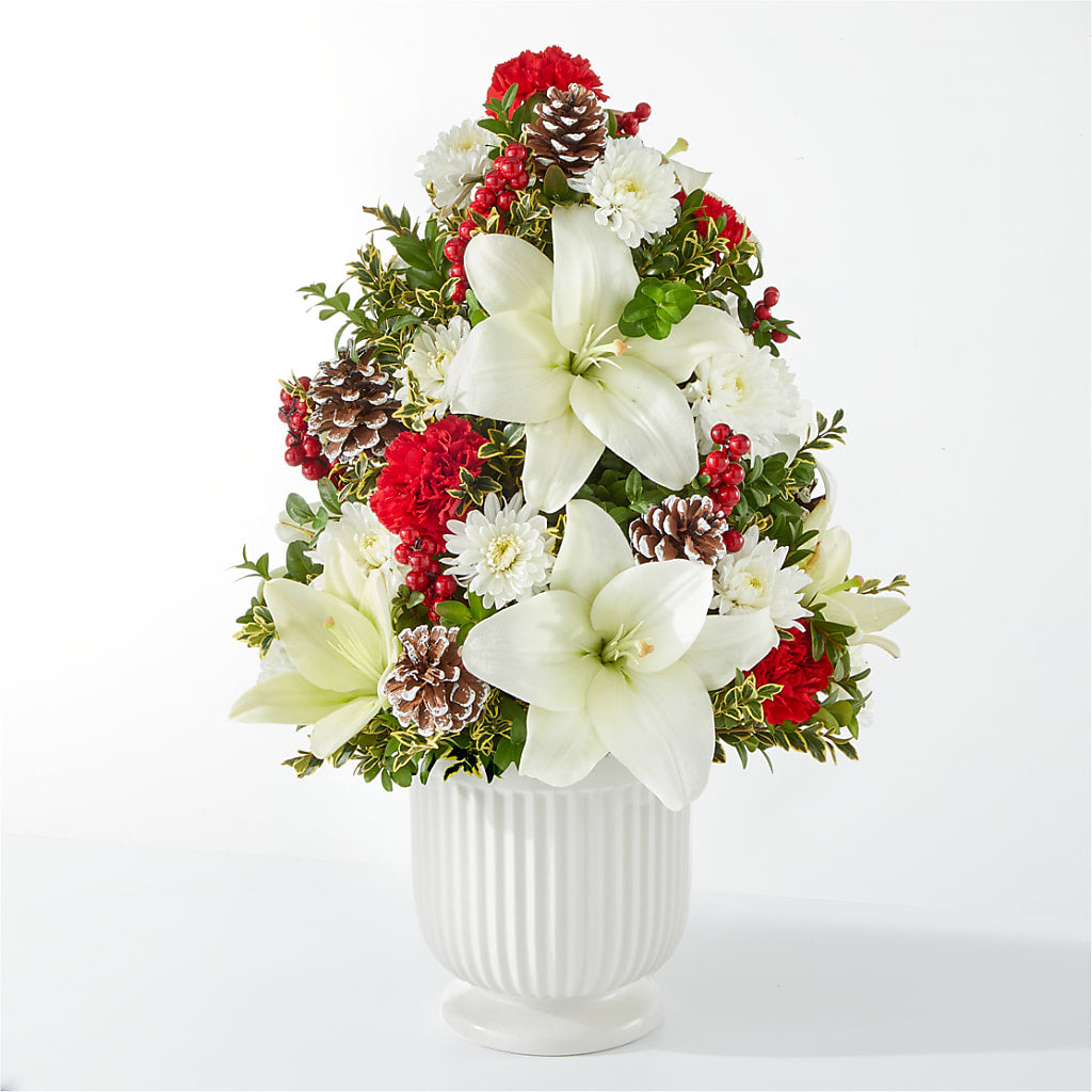 Festive Moments Tree –  Batavia Stage Coach Florist, Batavia NY