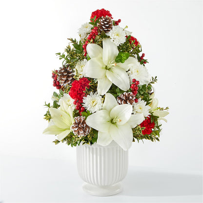Festive Moments Tree –  Batavia Stage Coach Florist, Batavia NY