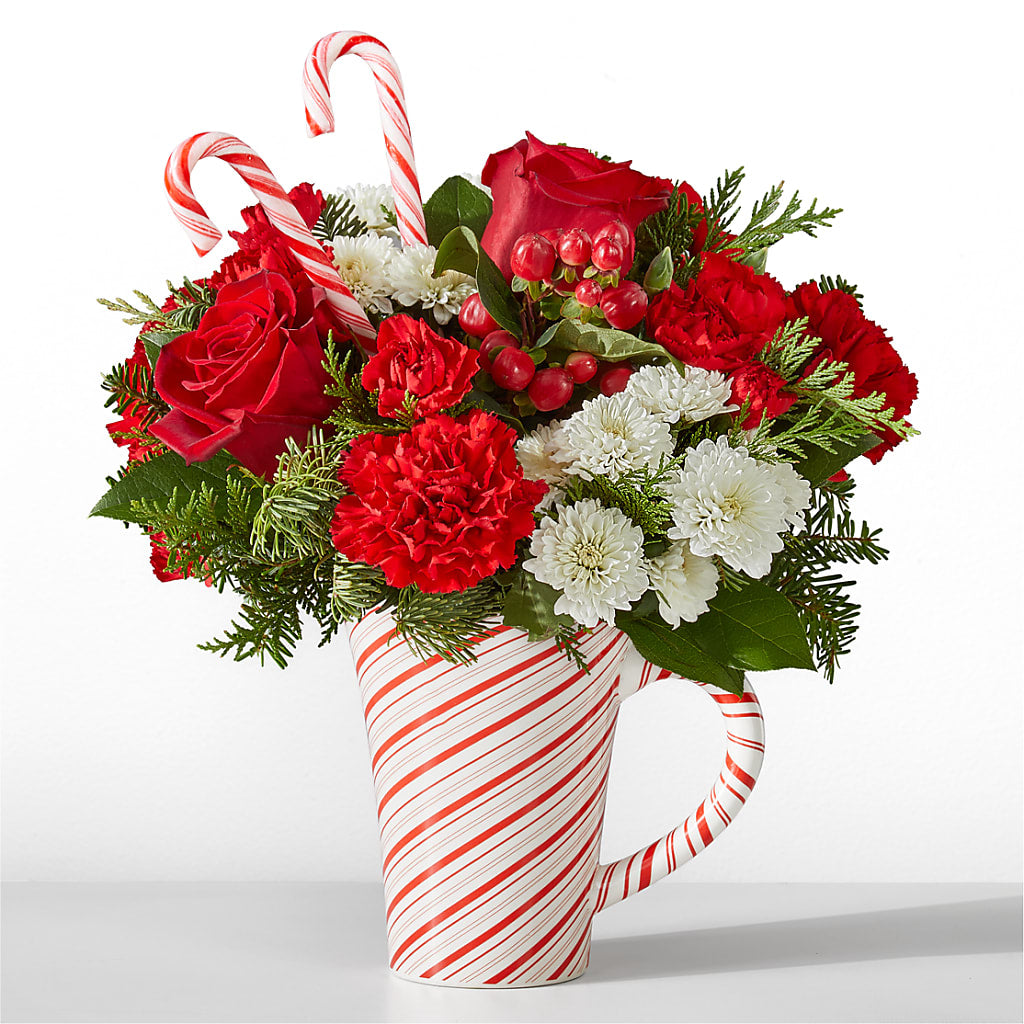 Peppermint Swirl Mug –  Batavia Stage Coach Florist, Batavia NY