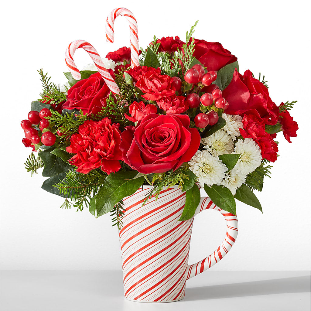 Peppermint Swirl Mug –  Batavia Stage Coach Florist, Batavia NY