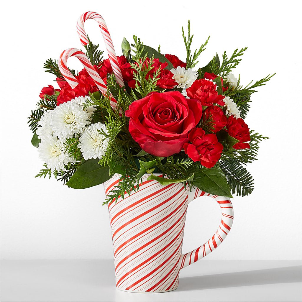 Peppermint Swirl Mug –  Batavia Stage Coach Florist, Batavia NY