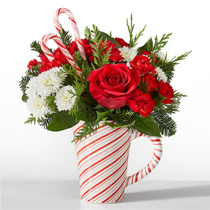 Peppermint Swirl Mug –  Batavia Stage Coach Florist, Batavia NY