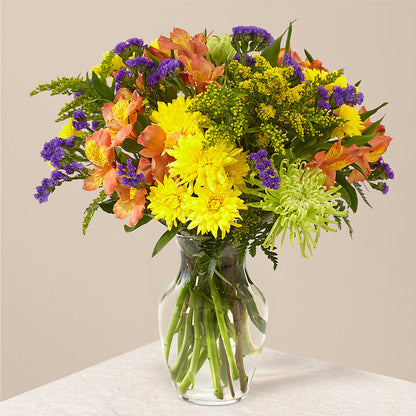 Marmalade Skies Bouquet –  Batavia Stage Coach Florist, Batavia NY