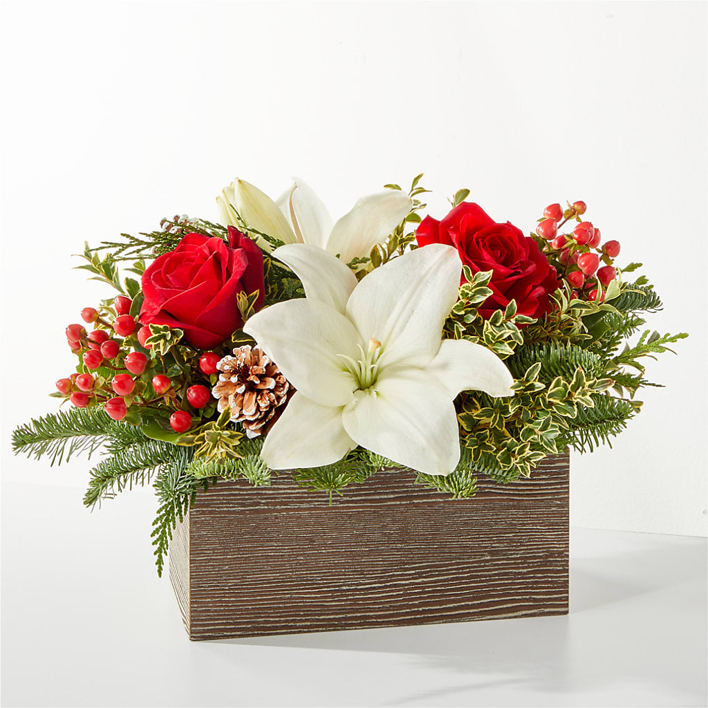 Snowy Wonderland Bouquet –  Batavia Stage Coach Florist, Batavia NY