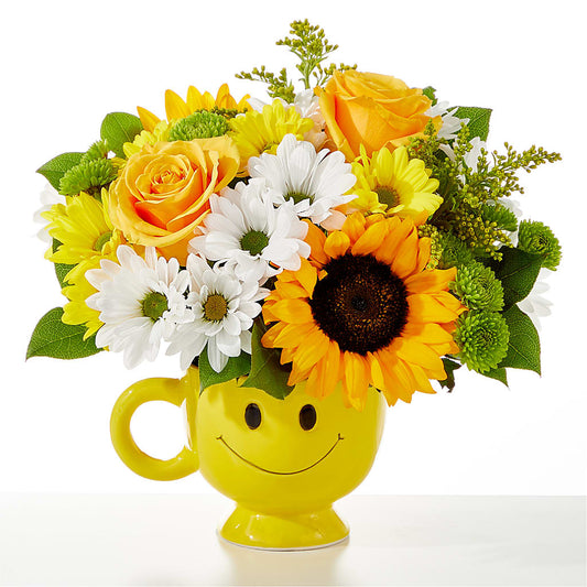 Be Happy Bouquet –  Batavia Stage Coach Florist, Batavia NY