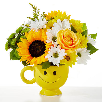 Be Happy Bouquet –  Batavia Stage Coach Florist, Batavia NY