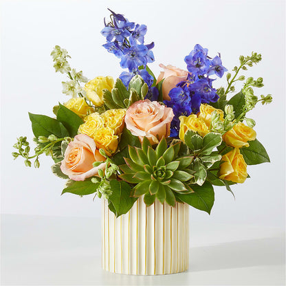 Cobalt Reverie Bouquet –  Batavia Stage Coach Florist, Batavia NY