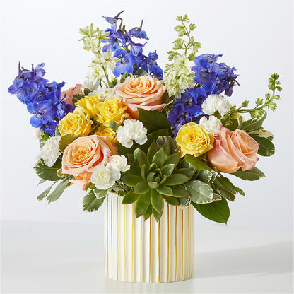 Cobalt Reverie Bouquet –  Batavia Stage Coach Florist, Batavia NY