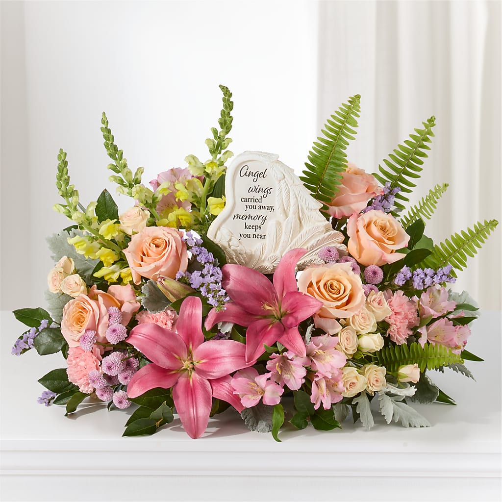 Gentle Light Arrangement –  Batavia Stage Coach Florist, Batavia NY