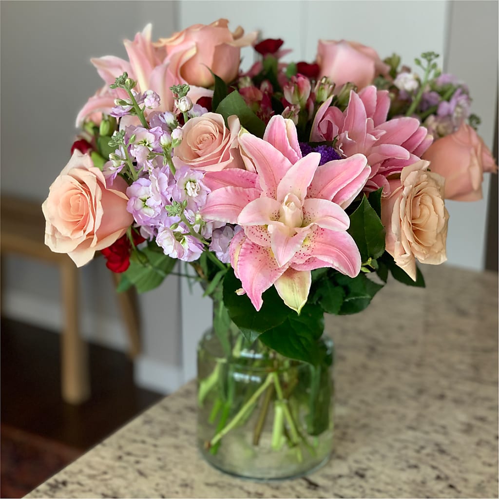 Romantique Bouquet –  Batavia Stage Coach Florist, Batavia NY