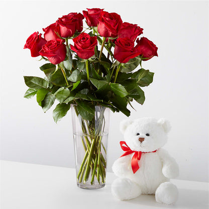 Romantic Long Stem Red Rose Bouquet Bundles –  Batavia Stage Coach Florist, Batavia NY