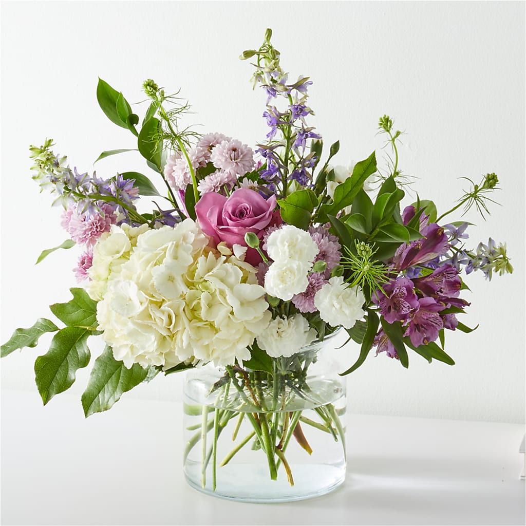 Violet Caress Bouquet –  Batavia Stage Coach Florist, Batavia NY