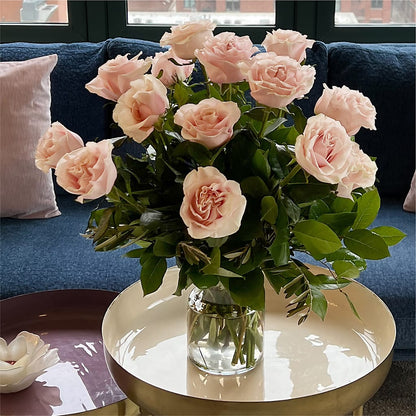 Long Stem Pink Rose Bouquet –  Batavia Stage Coach Florist, Batavia NY