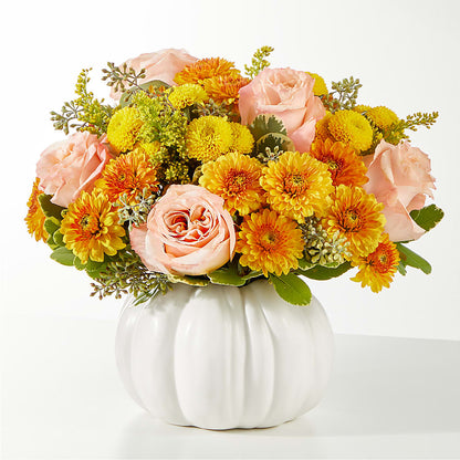 Peachy Pumpkin –  Batavia Stage Coach Florist, Batavia NY
