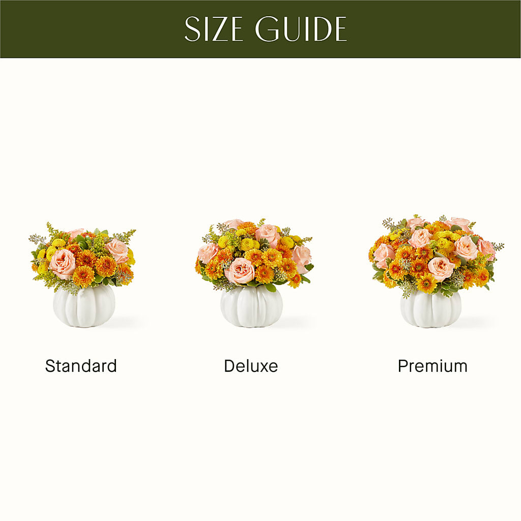 Peachy Pumpkin –  Batavia Stage Coach Florist, Batavia NY