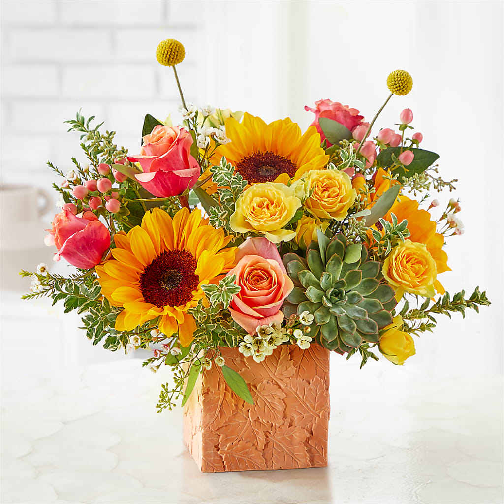 Sunflower Season Bouquet –  Batavia Stage Coach Florist, Batavia NY