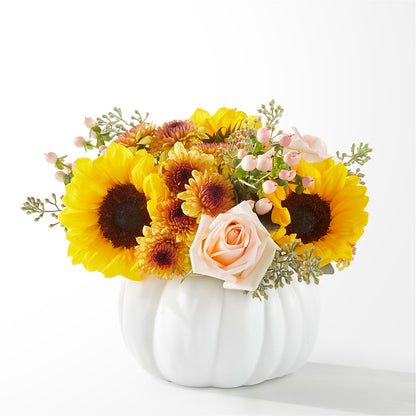 Pumpkin to Talk About Bouquet –  Batavia Stage Coach Florist, Batavia NY