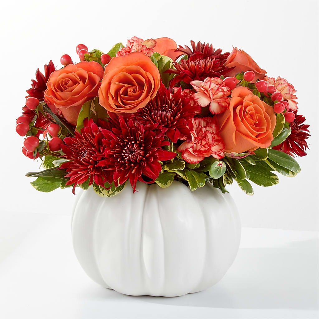 Autumn Air Pumpkin Bouquet –  Batavia Stage Coach Florist, Batavia NY