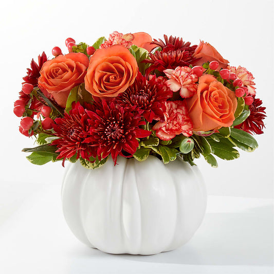 Autumn Air Pumpkin Bouquet –  Batavia Stage Coach Florist, Batavia NY