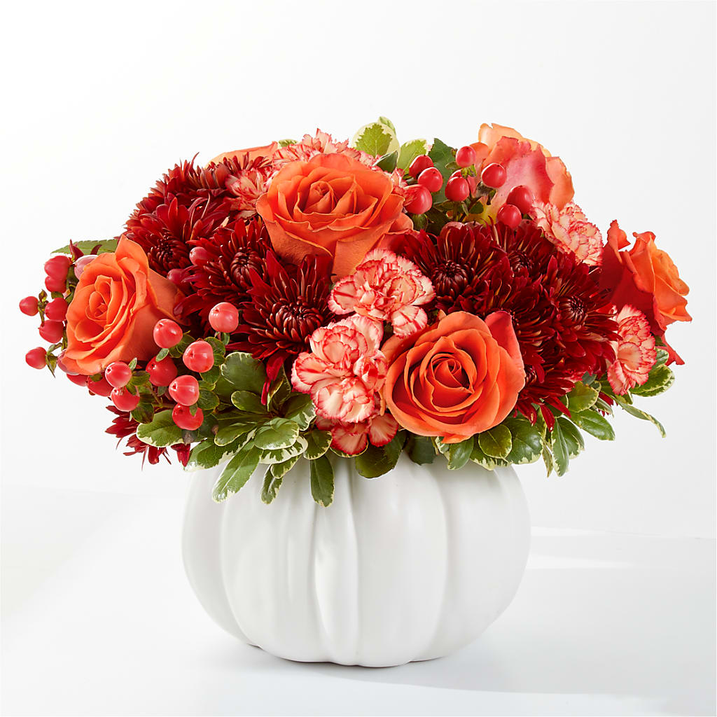 Autumn Air Pumpkin Bouquet –  Batavia Stage Coach Florist, Batavia NY