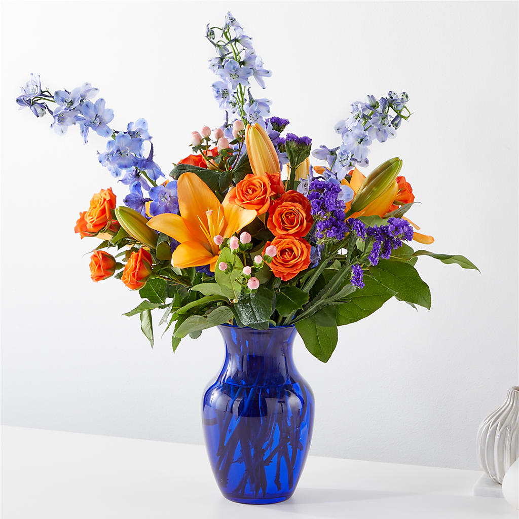 Radiant Citrus Bouquet –  Batavia Stage Coach Florist, Batavia NY
