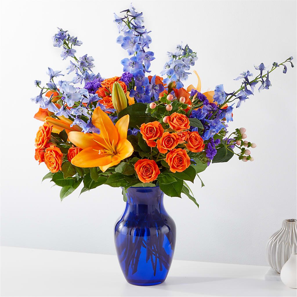 Radiant Citrus Bouquet –  Batavia Stage Coach Florist, Batavia NY