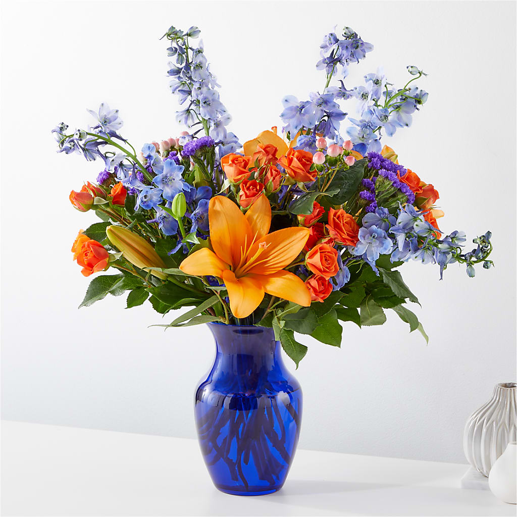 Radiant Citrus Bouquet –  Batavia Stage Coach Florist, Batavia NY