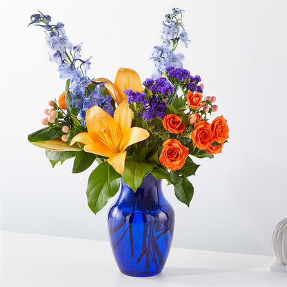 Radiant Citrus Bouquet –  Batavia Stage Coach Florist, Batavia NY