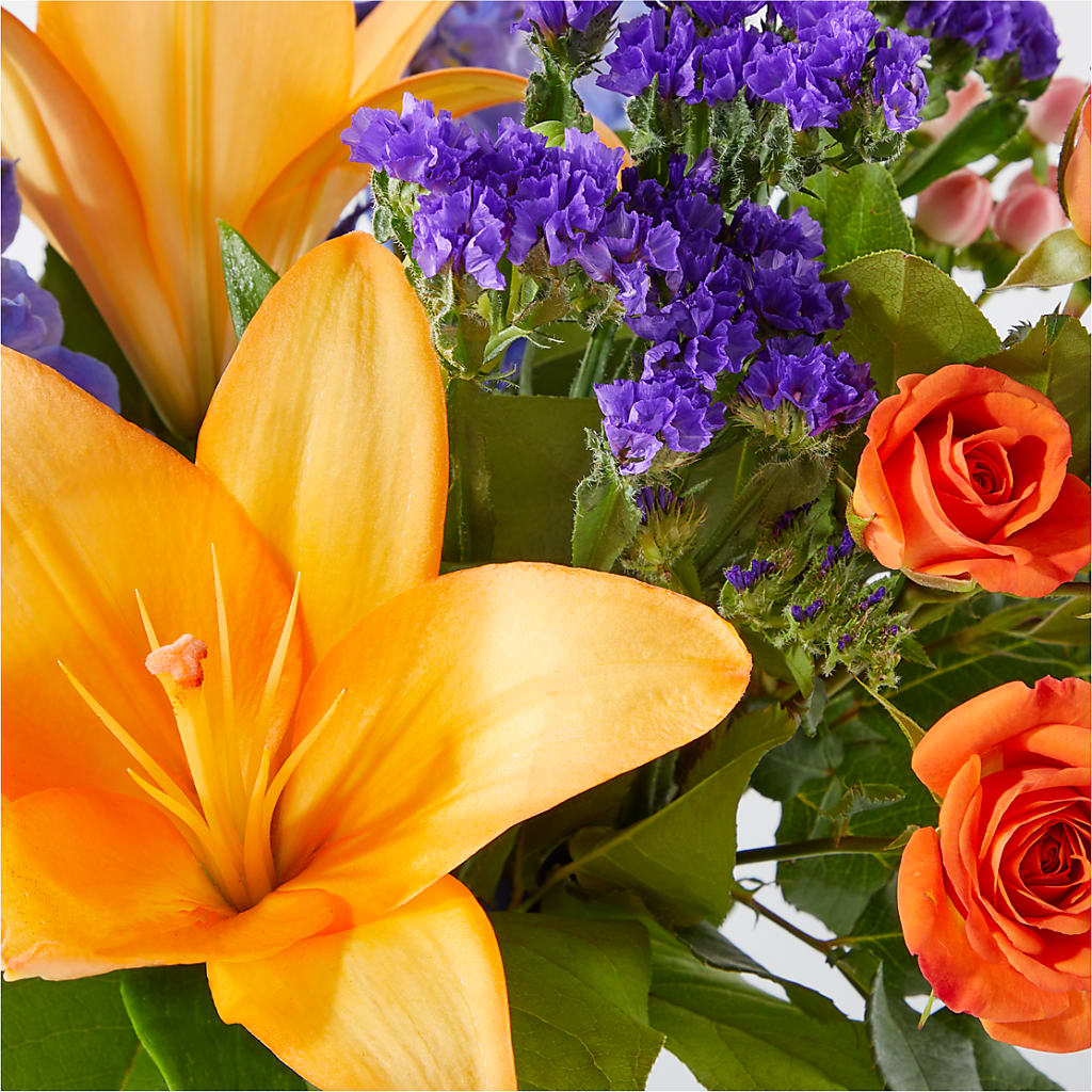 Radiant Citrus Bouquet –  Batavia Stage Coach Florist, Batavia NY
