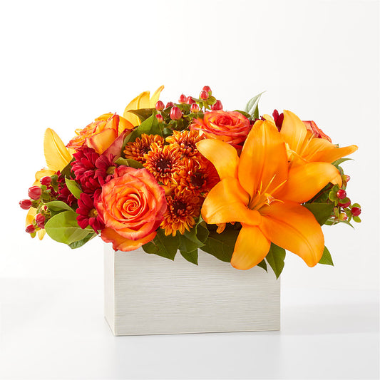 Backyard Bonfire Bouquet –  Batavia Stage Coach Florist, Batavia NY