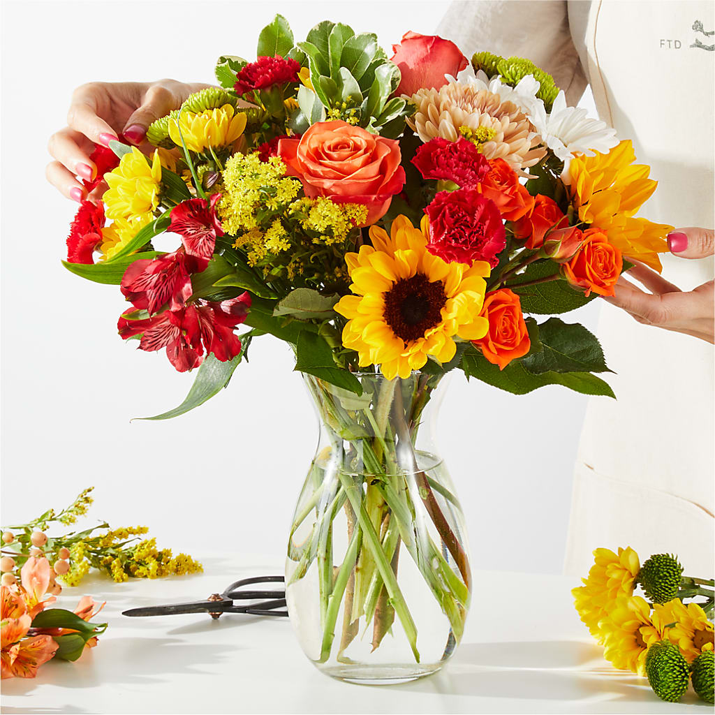 Fall Delight – A Florist Original –  Batavia Stage Coach Florist, Batavia NY